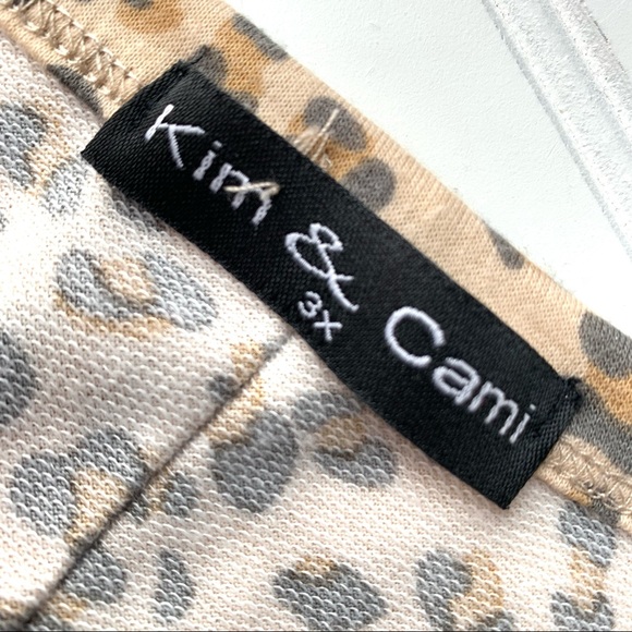 Leopard Swing Tunic • size 3X - Picture 4 of 5